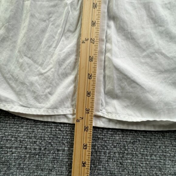 Eton Long Sleeve Button Up Shirt Men Cotton Designer White 17.5 Sweden Woven - Picture 4 of 15